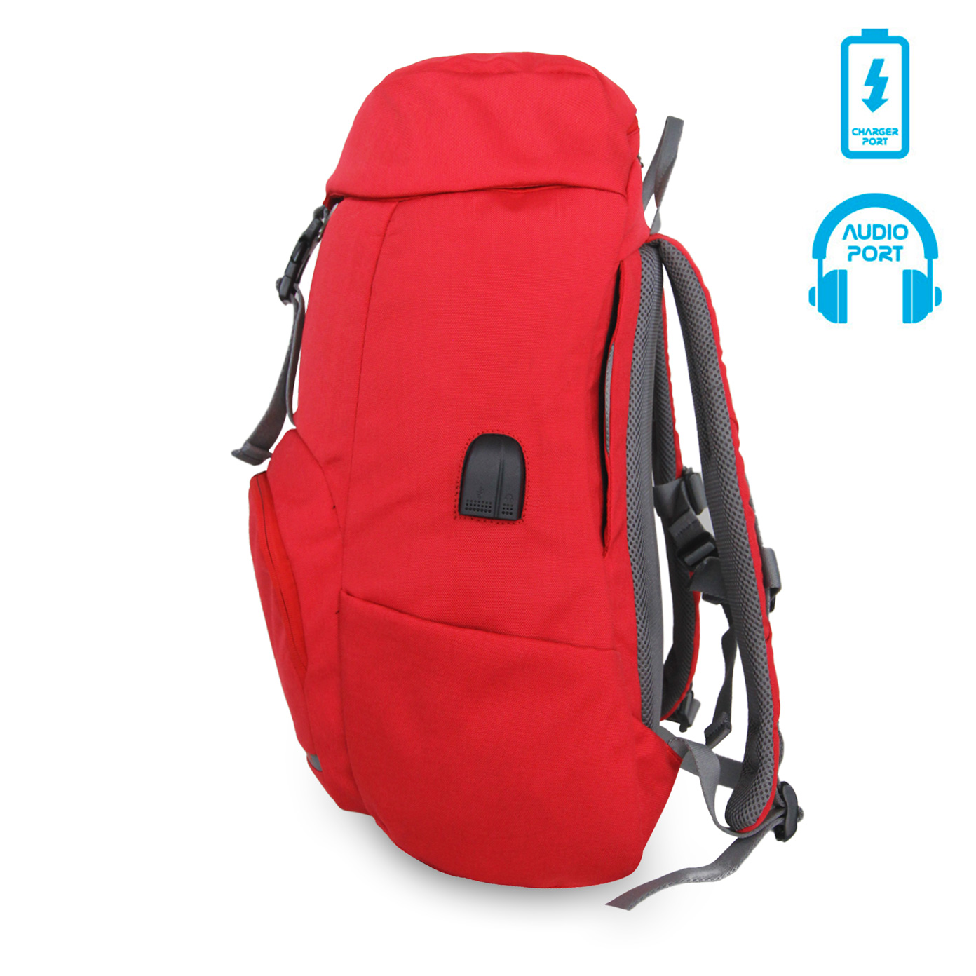 CONSINA DHAKA RANSEL TRAVEL LAPTOP MERAH Toko Online Consina