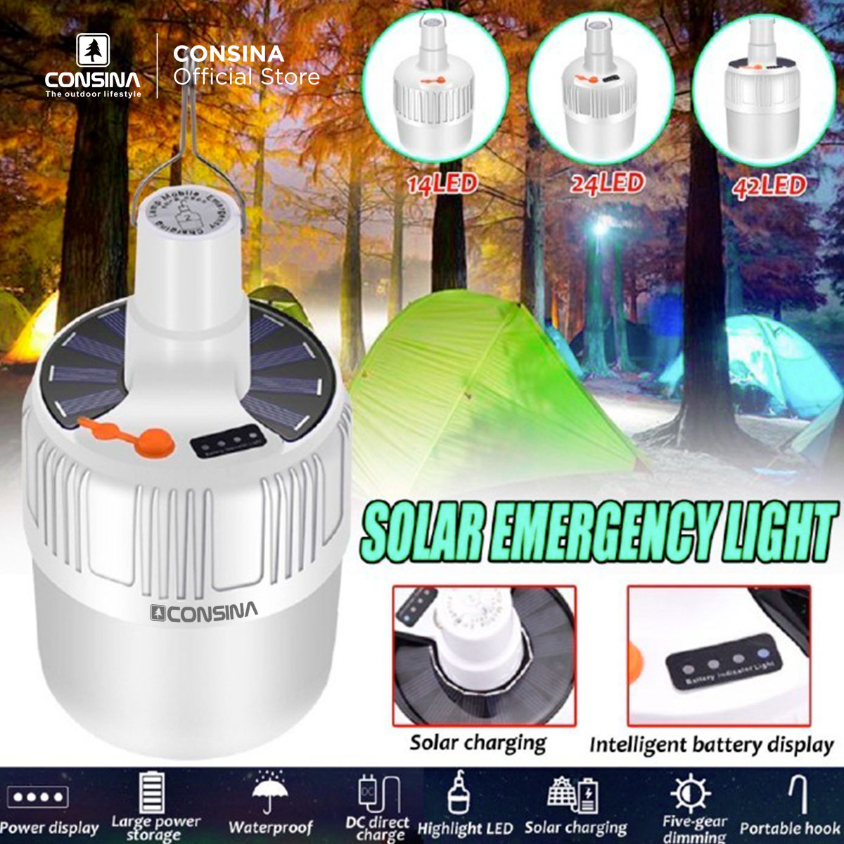 CONSINA DIMMING EMERGENCY LIGHT Toko Online Consina Official Store