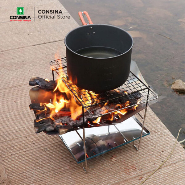 Consina BBQ Grill 03 Alat Panggang Lipat Portable | Pemanggang Outdoor Camping Campervan Kemah
