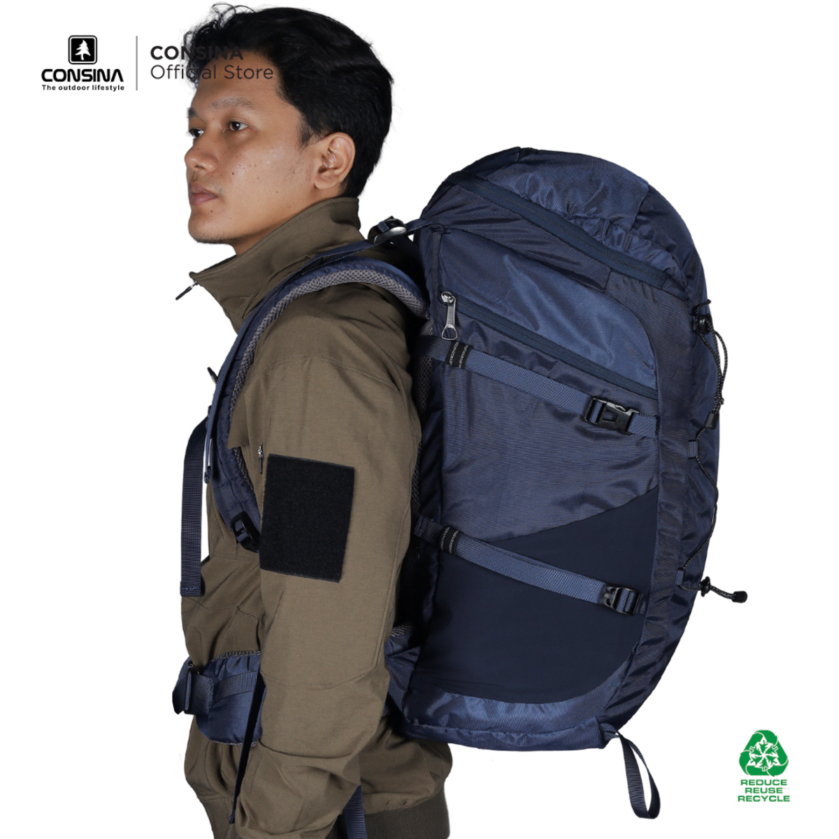 Consina Biri Kawera 40L Ransel Gunung Outdoor Hiking Travel