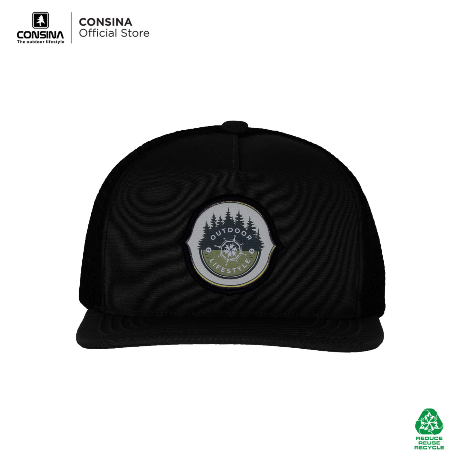 Topi Trekking Cap CONSINA TPJ 45 TOPI GUNUNG JARING OUTDOOR HIKING