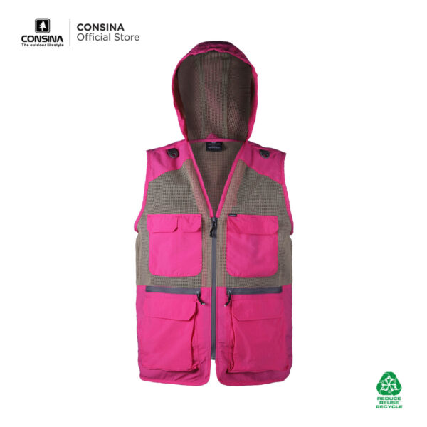 Consina Travis Rompi Pocket Outdoor Travel | Vest Mancing Utility Camping 