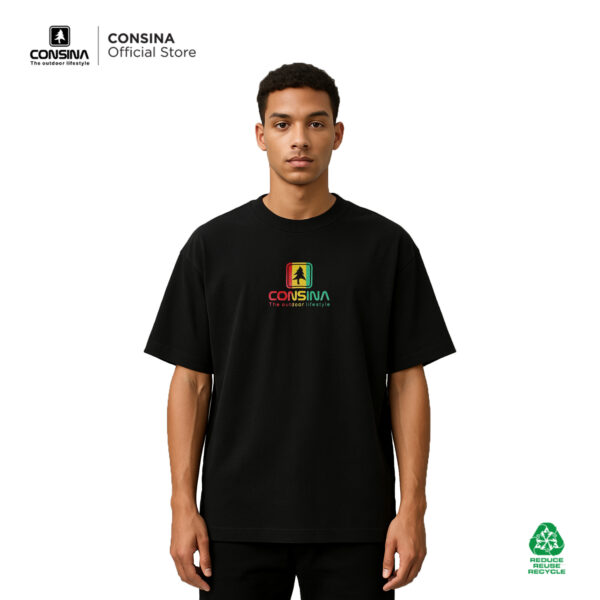 Consina Oversize  Reggae T Shirt Kaos Outdoor Urban Outdoor Gunung | Cotton Carded