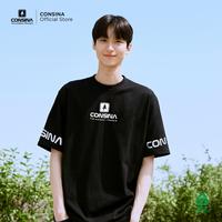Consina Oversize Block Logo T Shirt Kaos Outdoor Urban Outdoor Gunung | Cotton Carded
