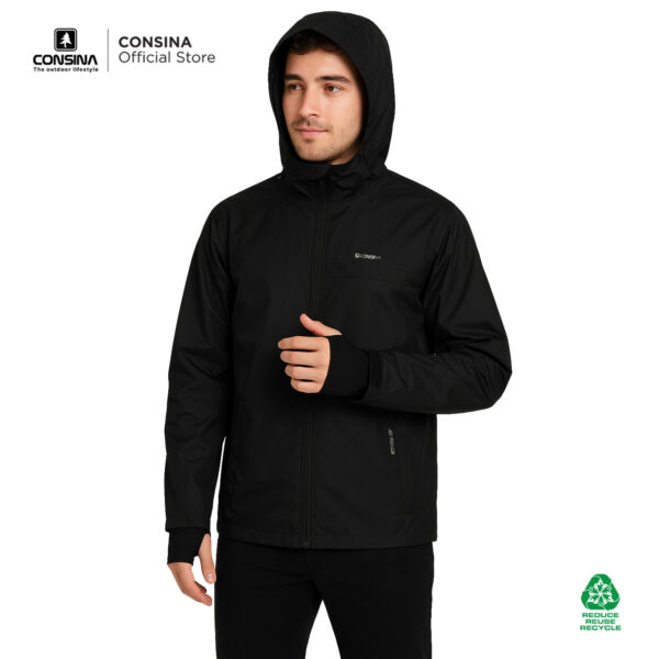 Consina Rainblock 3 Layers Lightweight Jacket Activego Tex Material Breathable Waterproof | Outdoor Gunung Hiking