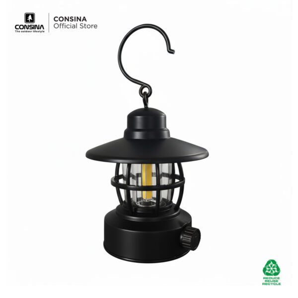 Consina Lantern GB25  Lampu Tenda Camping Outdoor Hiking Gunung Mancing Rechargeable