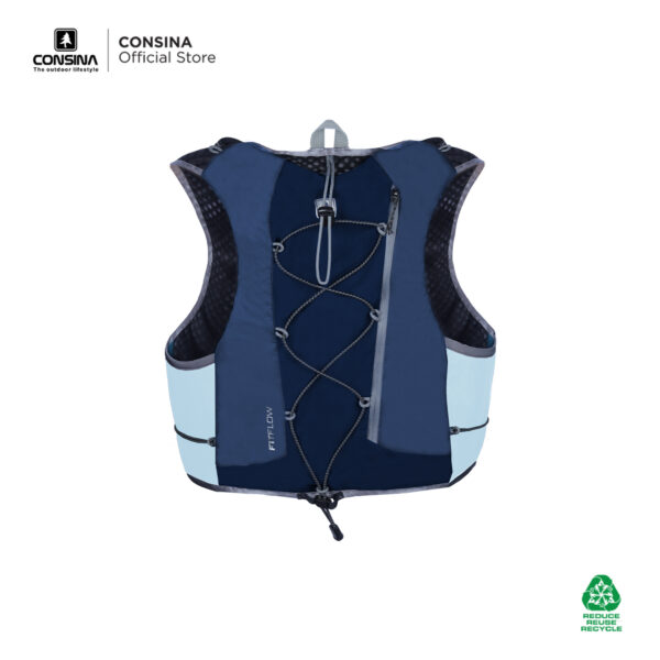 Consina Fit Flow 12L Running Vest Rompi Lari Hydropack Lighweight Super ringan| Outdoor Gunung Trail Run Hiking Bike 