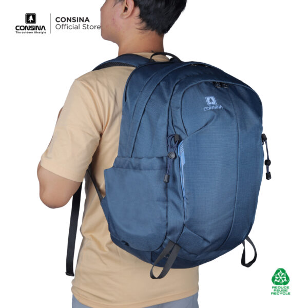 CONSINA FLORIN RANSEL TAS LAPTOP 15 iNCH BACKPACK TRAVEL | OFFICE SEKOLAH KAMPUS