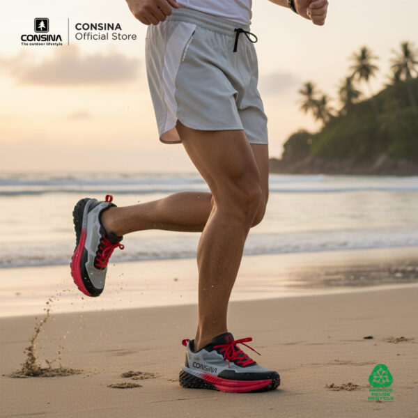 Consina Tirunesh Celana Pendek Running Shorts Inner Jaring | Outdoor Trail Run Gym
