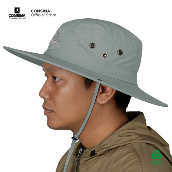 Consina Safari Sun Hat Topi Outdoor Quickdy | Mancing Gunung Hiking Travelling