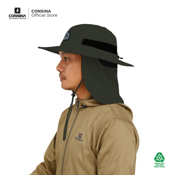 Consina Summer Sun Hat Topi Outdoor Quickdy | Mancing Gunung Hiking Travelling