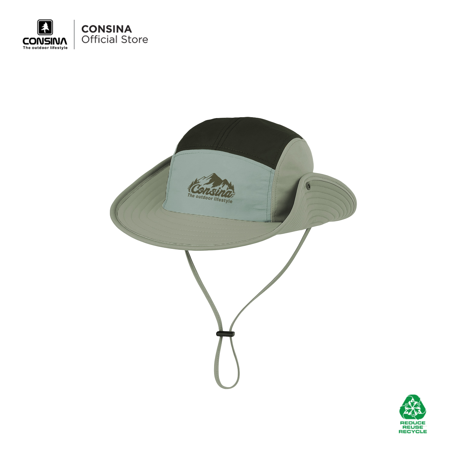 Consina Dessert Sun Hat Topi Outdoor Quickdy Mancing Gunung