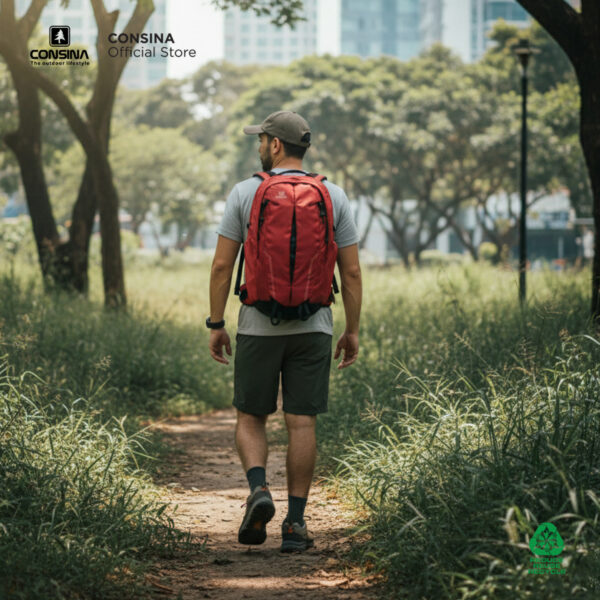 CONSINA NICHE 25L RANSEL TAS LAPTOP 15 iNCH BACKPACK TRAVEL | OFFICE SEKOLAH KAMPUS