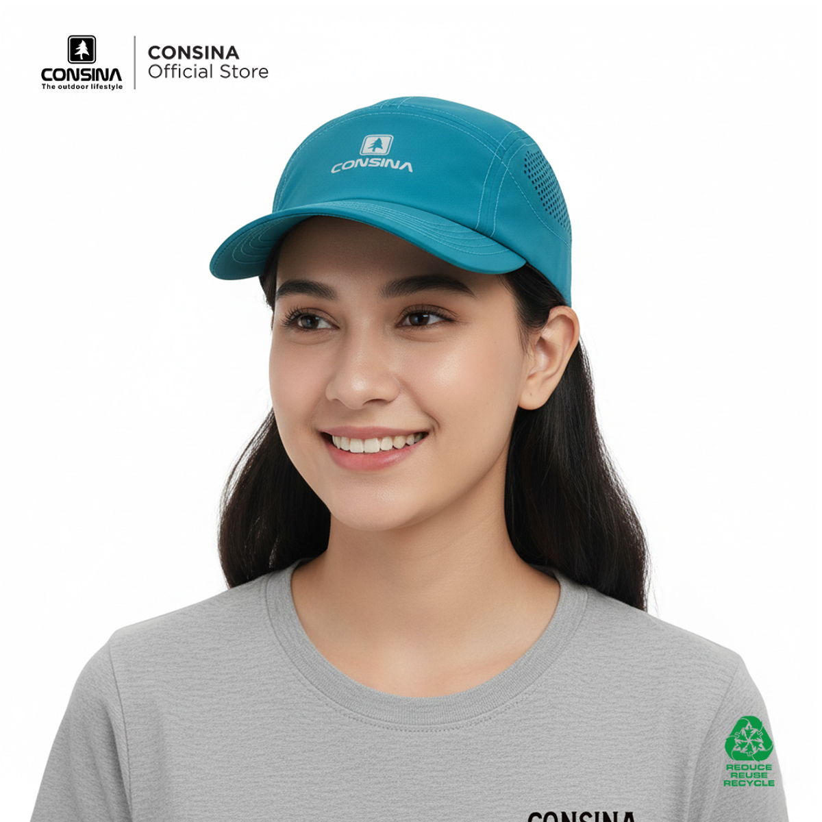 CONSINA TPR 017 CAPS TOPI GUNUNG OUTDOOR HIKING TRAIL RUNNING
